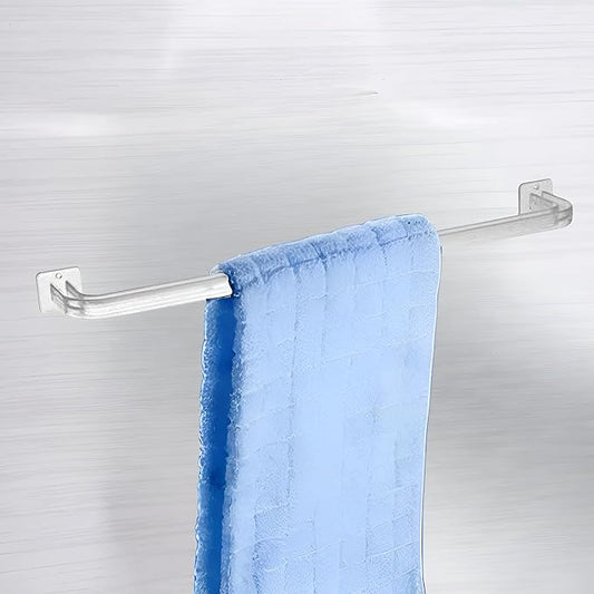 New Ware ABS Towel Rod 21 Inch | Unbreakable Plastic Wall Mounted Towel Rail for Bathroom | Durable Towel Hanger Design