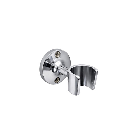 NEW WARE® Chrome Plated Brass Wall Round Hook | Multi-Purpose Wall Mounted Holder for Faucet, Health Faucet & Hand Shower | Heavy Duty Bathroom Accessory Hook for Toilet, Shower & Wash Area