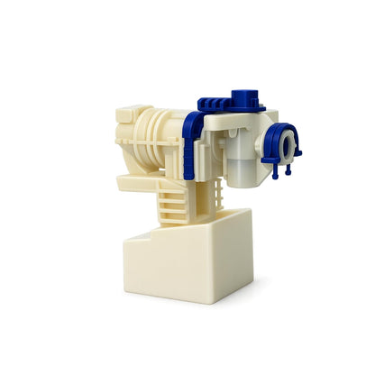 New Ware PVC Float Valve for Flush Tank Compatible with Geberit Ball Cock Valve Toilet Cistern Water Inlet Valve Leak Proof Durable Replacement Flush Tank Fittings Universal Fit Heavy Duty Design