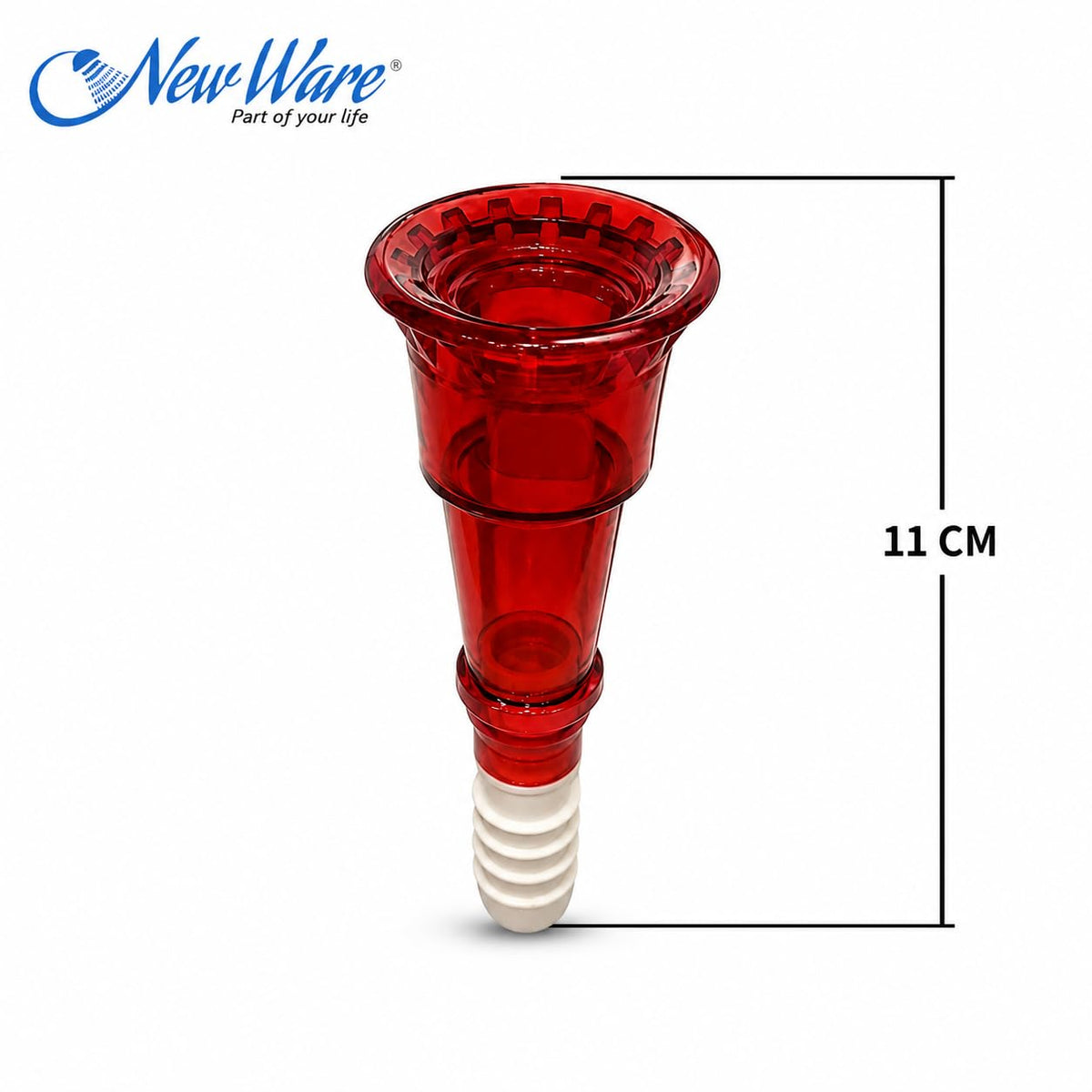 NEW WARE Heavy Duty PVC Pipe Nozzle Connector 3/4 Inch Multipurpose Hose Fitting Adapter for Garden Car Wash Floor Cleaning Leak Proof Water Pipe Connector Multicolour Pack of 3 Pieces Durable Use