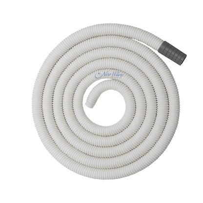 New Ware® 6 Meter AC Water Outlet Drain Pipe | Flexible PVC Hose for AC Drain & Multipurpose Inlet-Outlet Use
