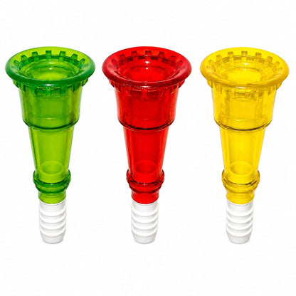 NEW WARE Heavy Duty PVC Pipe Nozzle Connector 3/4 Inch Multipurpose Hose Fitting Adapter for Garden Car Wash Floor Cleaning Leak Proof Water Pipe Connector Multicolour Pack of 3 Pieces Durable Use