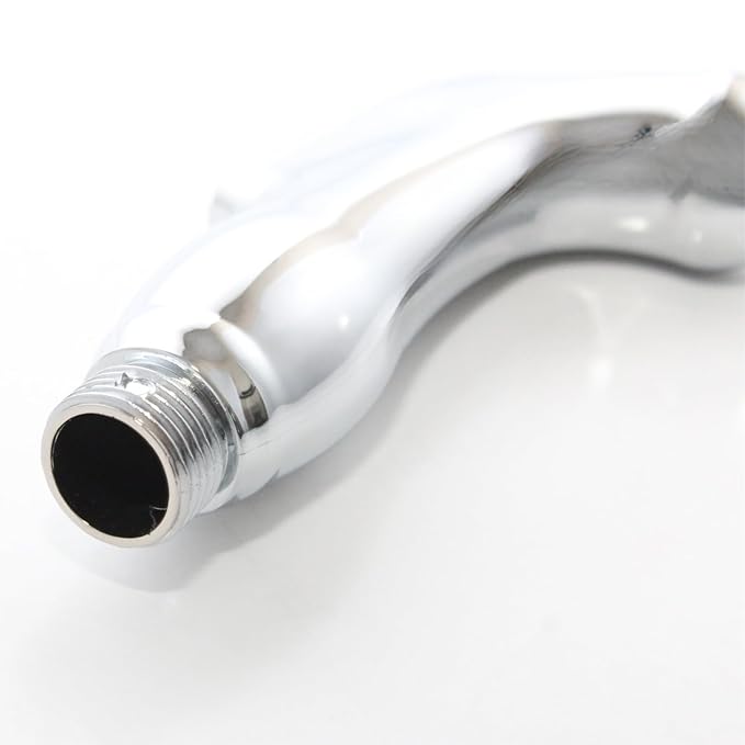 New Ware Health Faucet Gun – ABS Hand Jet Bidet Spray Head for Bathroom & Toilet, Ergonomic Chrome Finish Toilet Jet Spray with Wall Mount Accessories (Toyo Type)