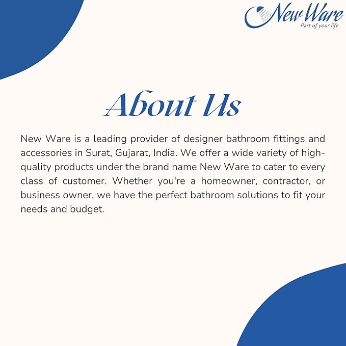 New Ware Brass 1/2" x 3/4" Inch Jaq Type Full Thread Connection Leg for Wall Mixer One Pair Spare Parts for Wall Mount Water Mixer Bathroom and Home