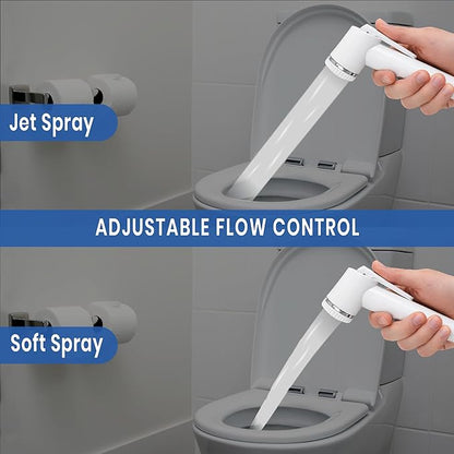 New Ware PTMT Health Faucet Gun for Toilet-Bathroom/High Pressure Water Spray Gun for Personal Hygiene - Modern Sanitary Washer Gun/Handheld Bidet Gun - Jet Spray Gun for Home & Bathroom (Gun Only)