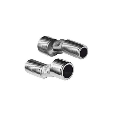 NEW WARE Adjustable Wall Mixer Legs for Installation of Bathroom Mixer taps with 1/2 x 3/4-inch CP Brass Jaq.Type (Pair of 1)