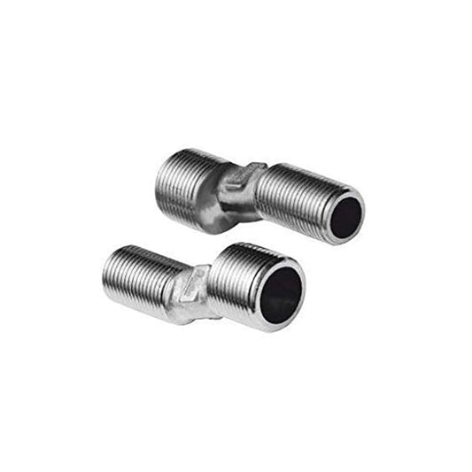NEW WARE Adjustable Wall Mixer Legs for Installation of Bathroom Mixer taps with 1/2 x 3/4-inch CP Brass Jaq.Type (Pair of 1)