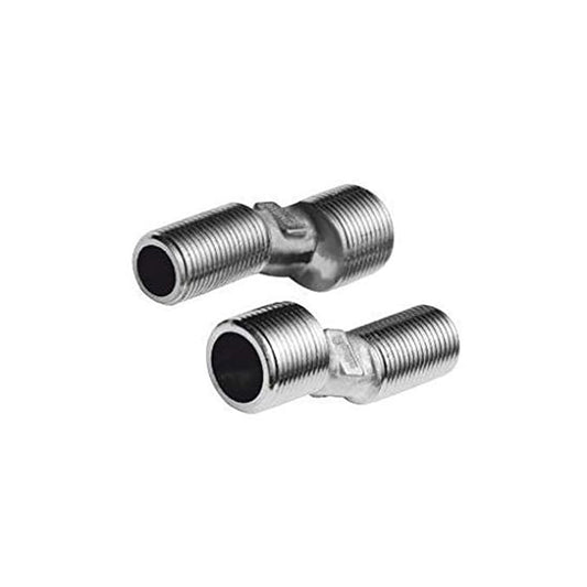 NEW WARE Adjustable Wall Mixer Legs for Installation of Bathroom Mixer taps with 1/2 x 3/4-inch CP Brass Jaq.Type (Pair of 1)