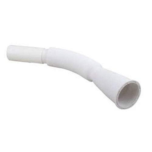 NEW WARE® Flexible PVC White Hose Waste Pipe for Bathroom Wash Basin Kitchen Sink Heavy Duty 1 1/4" Drain Hose/Outlet Tube Connector