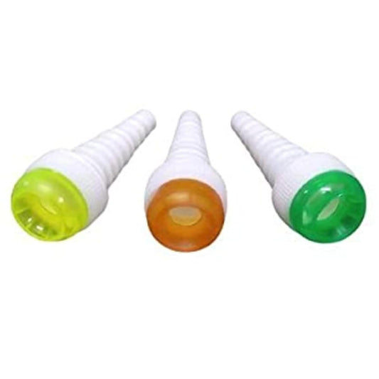 NEW WARE® Tap Hose Connector 3-in-1 PVC Jointer Adapter | Universal Garden Pipe Fitting for Kitchen Bathroom Balcony Use | Leak Proof Durable Multicolour Pack of 3 | Fits 1/2”, 3/4”, 1 Inch Taps