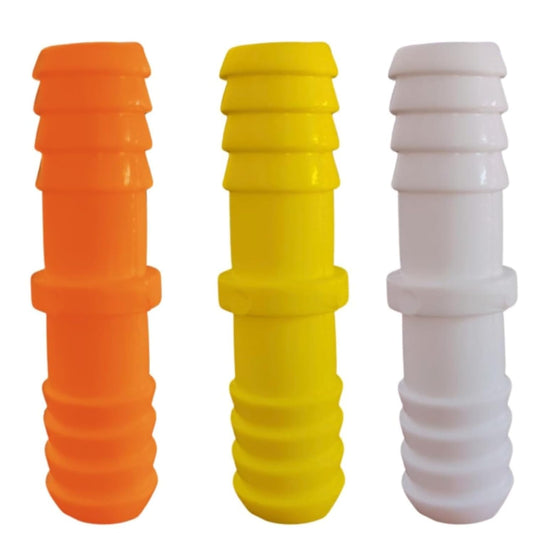 New Ware PVC Garden Pipe Hose Connector Set Leak Proof Jointer Adapter Coupling Quick Connect Supporter for Water Pipe Gardening Car Wash Irrigation Durable Universal Fit Pack of 5 Pieces Heavy Duty