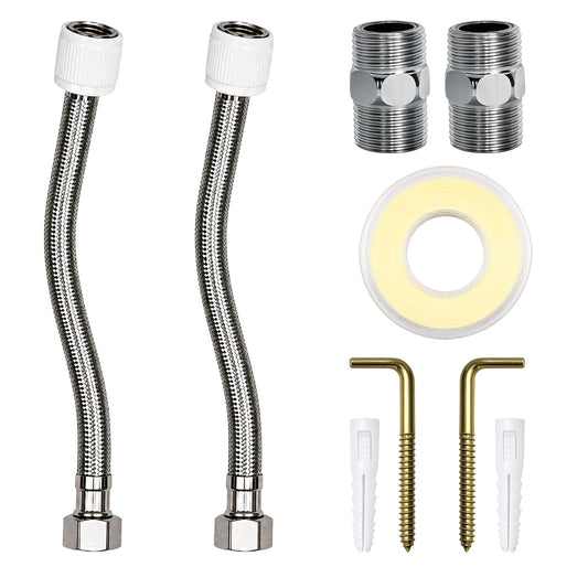 New Ware Geyser Connection Installation Kit | Complete Water Heater Installation Set for Bathroom & Home