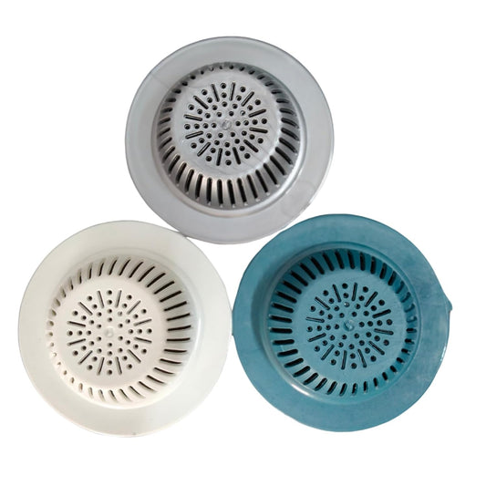 NEW WARE® Multi Color PVC Sink Drain Strainers Basket Jali for Kitchen Sink & Wash Basin| Sink Cup Drain Filter-Dirt Stopper Kitchen Drain Jali-Bowl| Plastic Thread Sink Jali for Kitchen (4)