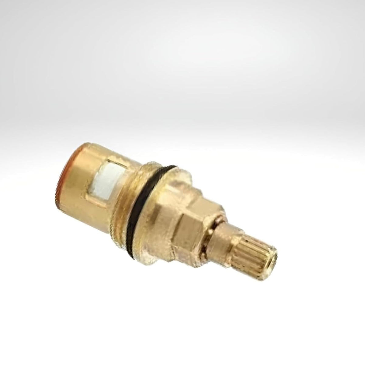 NEW WARE Brass Ceramic Disc Cartridge Ess Trend Type 1/2 Inch | Quarter Turn Faucet Valve for Hot & Cold Taps | Pack of 2