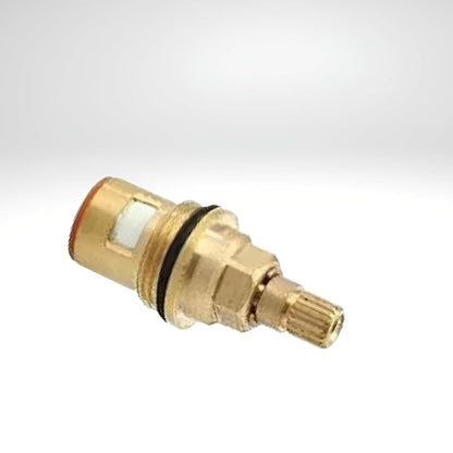 NEW WARE Brass Ceramic Disc Cartridge Ess Trend Type 1/2 Inch | Quarter Turn Faucet Valve for Hot & Cold Taps | Pack of 2
