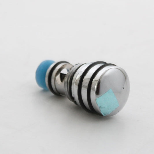 NEW WARE Round Brass Flush Button for Toilet Cistern Tank | Heavy Duty Tipton Style Push Button | Rust Resistant Fitting