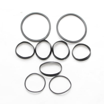 NEW WARE Grey PVC 2-Way Bottle Trap Set for Double Kitchen Sink | Dual Drain Waste Pipe Connector for Basin & Sink