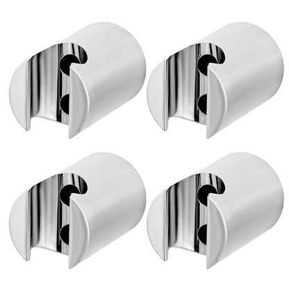 NEW WARE® (Pack of 4 CP ABS Wall Hook for Faucet, Health Faucet/Hand Shower/Multi Purpose | Wall Mounted Holder