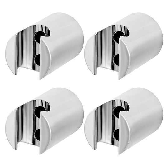 NEW WARE® (Pack of 4 CP ABS Wall Hook for Faucet, Health Faucet/Hand Shower/Multi Purpose | Wall Mounted Holder