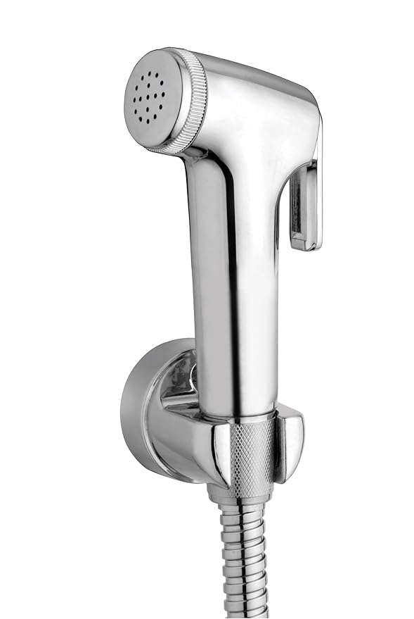 NEW WARE® (Pack of 4 CP ABS Wall Hook for Faucet, Health Faucet/Hand Shower/Multi Purpose | Wall Mounted Holder