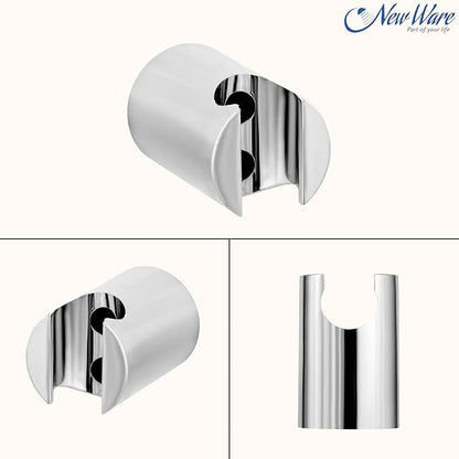 NEW WARE® (Pack of 4 CP ABS Wall Hook for Faucet, Health Faucet/Hand Shower/Multi Purpose | Wall Mounted Holder