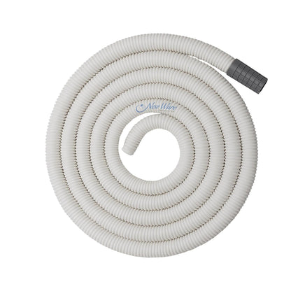 New Ware® 5 Meter Multipurpose Hose Pipe | Drain Pipe | Extenstion Pipe for AC Outlet Drain Water - Pack of 1 (White)